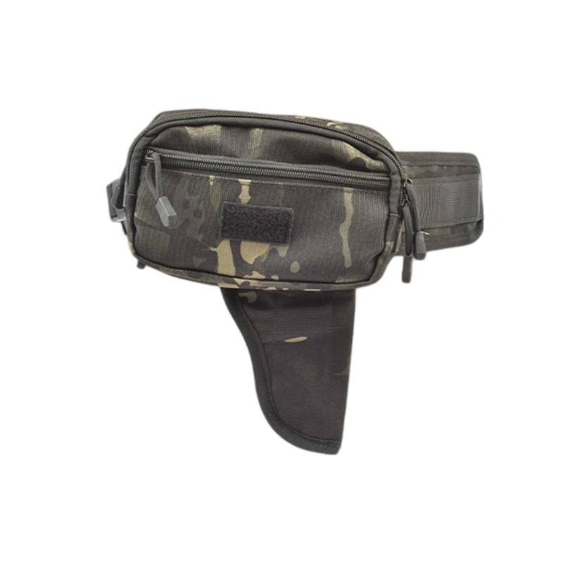 Camouflage Tactical Nylon Waist Pack For Outdoor Sports, Conceal Multi Pocket Zipper Bumbag Solid Color Portable Storage Bag
Camouflage Tactical Nylon Waist Pack For Outdoor Sports, Conceal Multi Pocket Zipper Bumbag Solid Color Portable Storage Bag