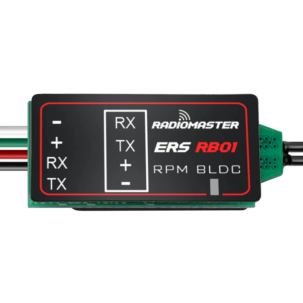 Radiomaster ERS-RB01 5-8.4V Brushless Tachometer Measures/ERS-RB01 RPM-BLDC Sensor Compatible ExpressLRS PWM Receivers
Radiomaster ERS-RB01 5-8.4V Brushless Tachometer Measures/ERS-RB01 RPM-BLDC Sensor Compatible ExpressLRS PWM Receivers