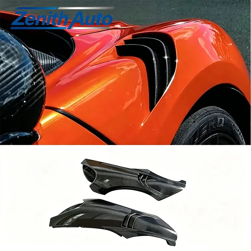 2016-2021 For McLaren 570S 540C 570GT Carbon Fiber Front Bumper Side Fender Cover Exterior Accessories 2PCS
2016-2021 For McLaren 570S 540C 570GT Carbon Fiber Front Bumper Side Fender Cover Exterior Accessories 2PCS