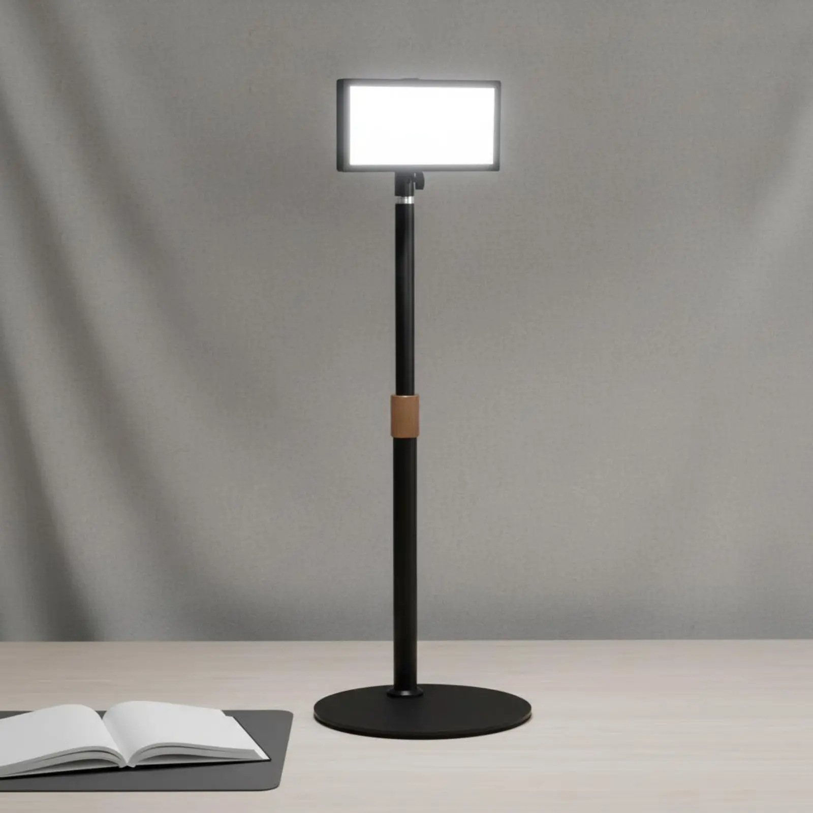 Circular Light with Stand Adjustable Height Desk Circular Light Live Stream Stand Sturdy for Content Creators
Circular Light with Stand Adjustable Height Desk Circular Light Live Stream Stand Sturdy for Content Creators