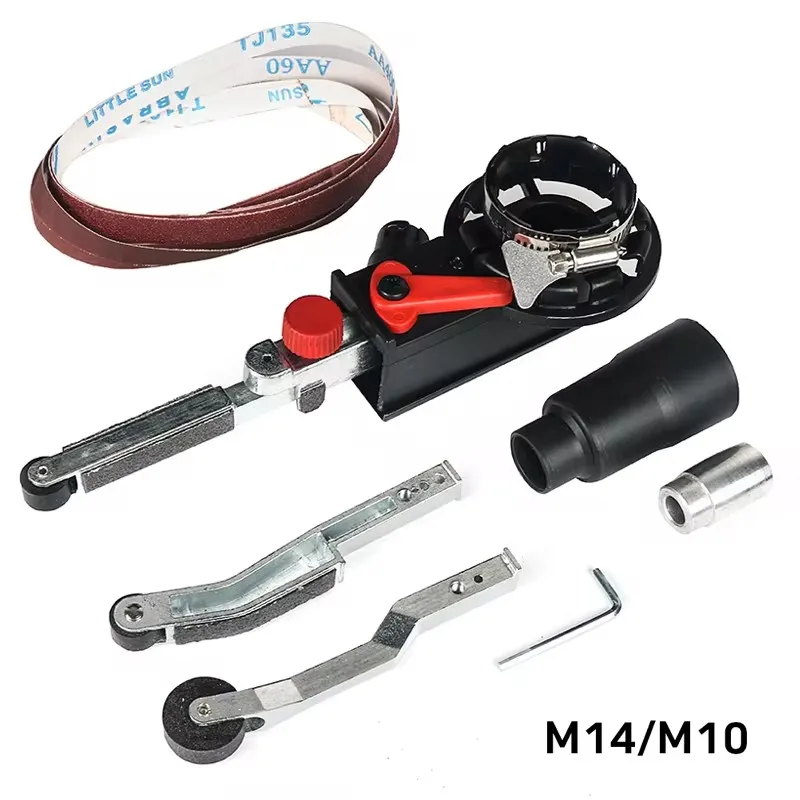 For 100/115/125mm Electric Angle Grinder Woodworking Trimming Polish M10/M14 Sander Angle Grinder Modified Accessory Belt Sander
For 100/115/125mm Electric Angle Grinder Woodworking Trimming Polish M10/M14 Sander Angle Grinder Modified Accessory Belt Sander