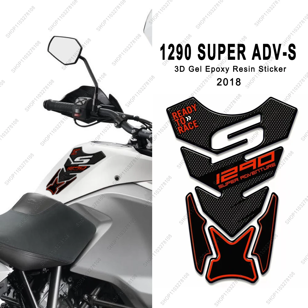 Motorcycle Accessories Fuel Tank Pad Protector Covers Waterproof 3D Resin Stickers for 1290 SUPER ADV-S 2018
Motorcycle Accessories Fuel Tank Pad Protector Covers Waterproof 3D Resin Stickers for 1290 SUPER ADV-S 2018