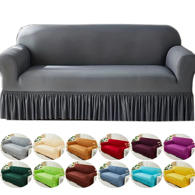 1pc Sofa Slipcover With Skirt L-shaped Sofa Cover Couch Cover for Bedroom Office Living Room Home Decor Furniture Protector
1pc Sofa Slipcover With Skirt L-shaped Sofa Cover Couch Cover for Bedroom Office Living Room Home Decor Furniture Protector
