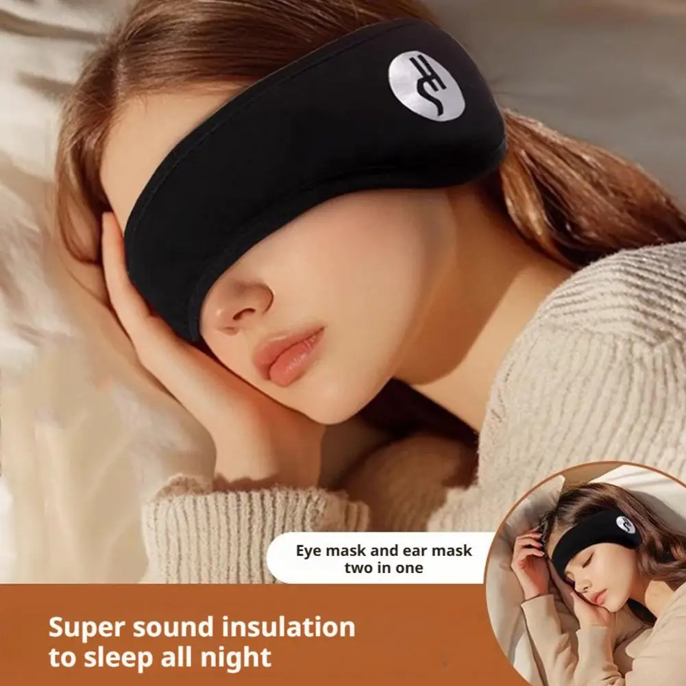 NEW 2 In 1 Noise-reducing Sleep Earplugs Adjustable Eye Mask InsulatedEarplugs Travel Nap Lunch Break Sound Insulation Earmuffs
NEW 2 In 1 Noise-reducing Sleep Earplugs Adjustable Eye Mask InsulatedEarplugs Travel Nap Lunch Break Sound Insulation Earmuffs