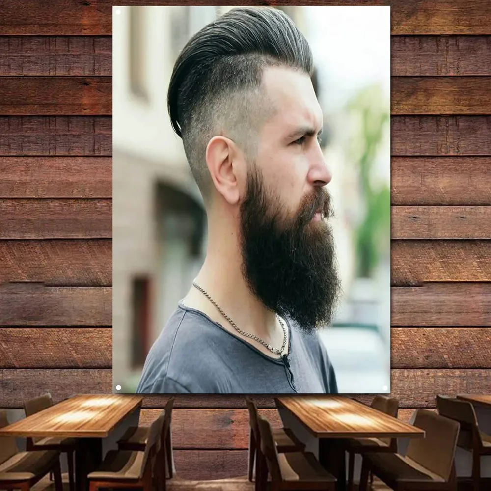 Fade Haircut with Beard for Men Poster Print Wall Hanging Flag Digital Printing Hairstyling Barber Shop Wall Decor Art Tapestry
Fade Haircut with Beard for Men Poster Print Wall Hanging Flag Digital Printing Hairstyling Barber Shop Wall Decor Art Tapestry