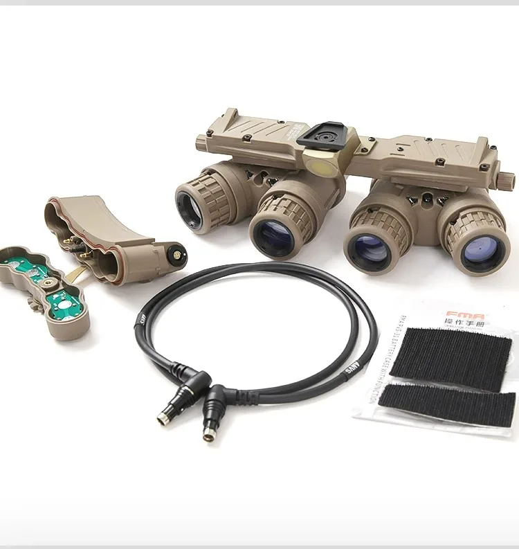 FMA Новая тактическая версия GPNVG18 BNVS, очки ночного видения NVG DUMMY, модель с функциональной версией Battery BoxTAN
FMA Новая тактическая версия GPNVG18 BNVS, очки ночного видения NVG DUMMY, модель с функциональной версией Battery BoxTAN