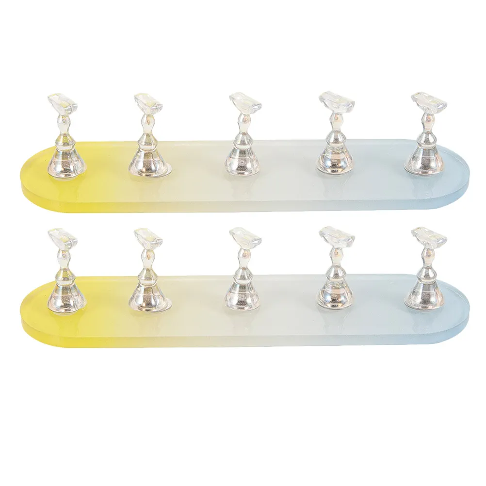 2Sets Nail Tip Practice Stand Gradient Color Oval Shape Long Strip Design Stable Base Nail Art Display Holder Acrylic Training
2Sets Nail Tip Practice Stand Gradient Color Oval Shape Long Strip Design Stable Base Nail Art Display Holder Acrylic Training