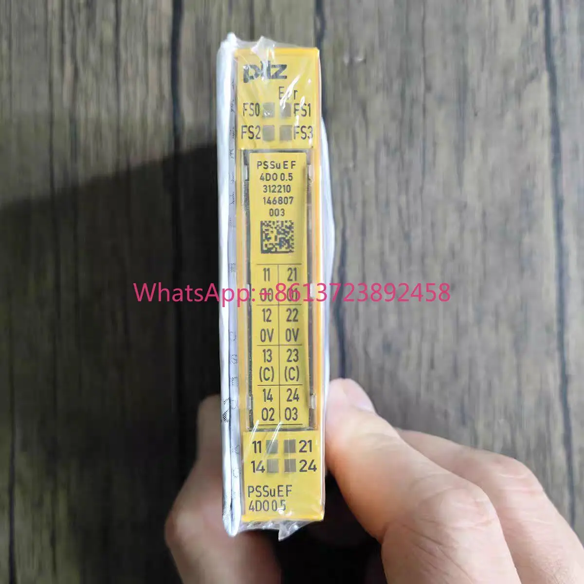 Brand new original genuine PILZ Pilz 312210 module PSSU E F 4DO 0.5
Brand new original genuine PILZ Pilz 312210 module PSSU E F 4DO 0.5