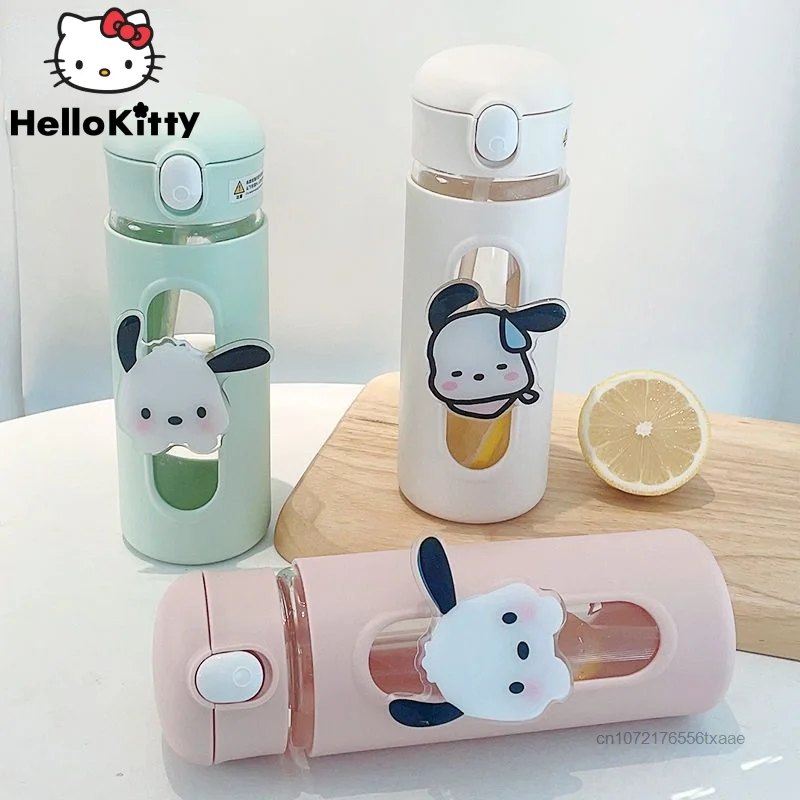 480ml Sanrio Pochacco Cup Glasses With Lid And Straw Transparent Drinkware Y2k Girl Portable Soda Mug Heat Insulation Water Cup
480ml Sanrio Pochacco Cup Glasses With Lid And Straw Transparent Drinkware Y2k Girl Portable Soda Mug Heat Insulation Water Cup