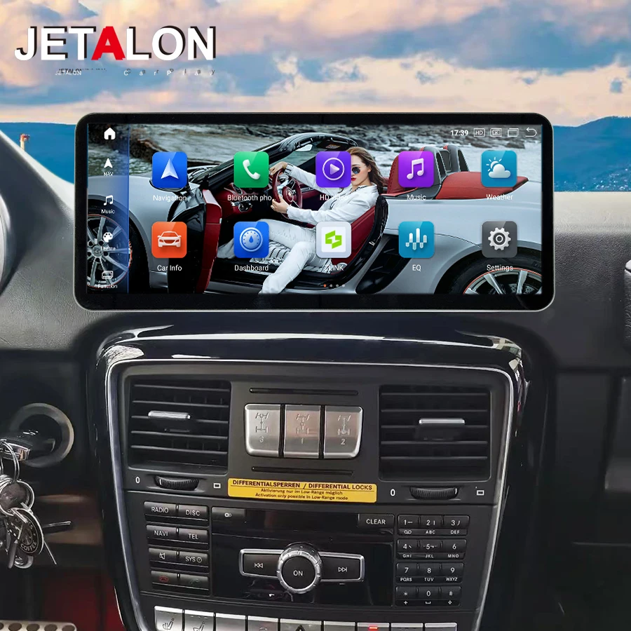 14,6-дюймовый автомобильный радиоприемник Carplay для Benz G Class W463 2013-2018, GPS-навигация, мультимедийный видеоплеер, сенсорный экран, авто стерео, WIFI 4G
14,6-дюймовый автомобильный радиоприемник Carplay для Benz G Class W463 2013-2018, GPS-навигация, мультимедийный видеоплеер, сенсорный экран, авто стерео, WIFI 4G