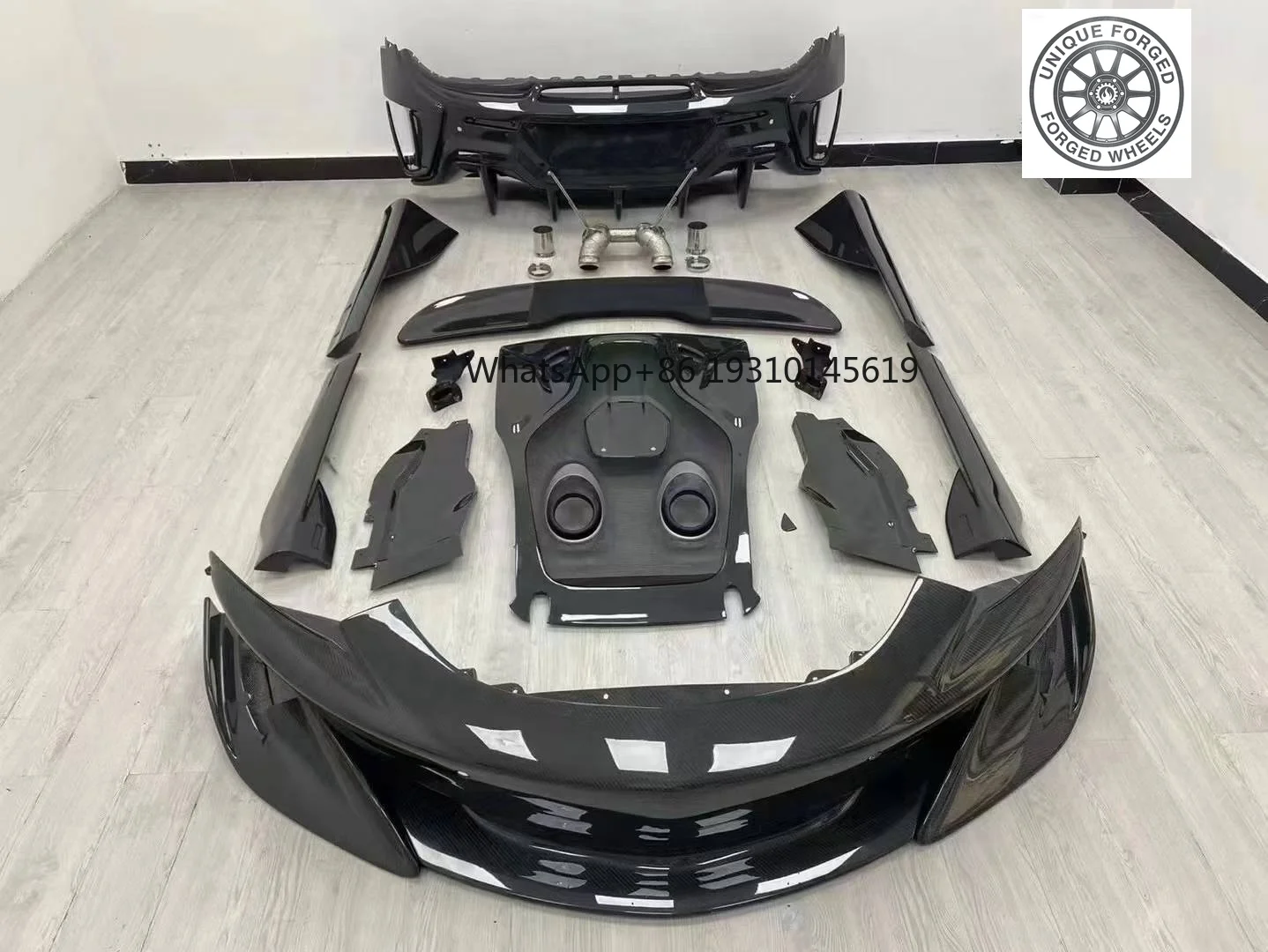 26Pcs 600LT Style Dry Carbon Fiber Body Kit For McLaren 540C 570S Front Bumper Side Skirts Exhaust Tips
26Pcs 600LT Style Dry Carbon Fiber Body Kit For McLaren 540C 570S Front Bumper Side Skirts Exhaust Tips