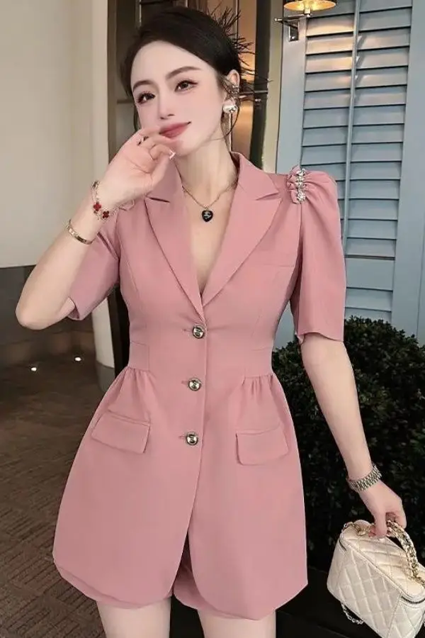 Sophisticated Casual Set Relaxed Shorts Coordinated Suit Women Summer Energy Day to Night Essentials
Sophisticated Casual Set Relaxed Shorts Coordinated Suit Women Summer Energy Day to Night Essentials