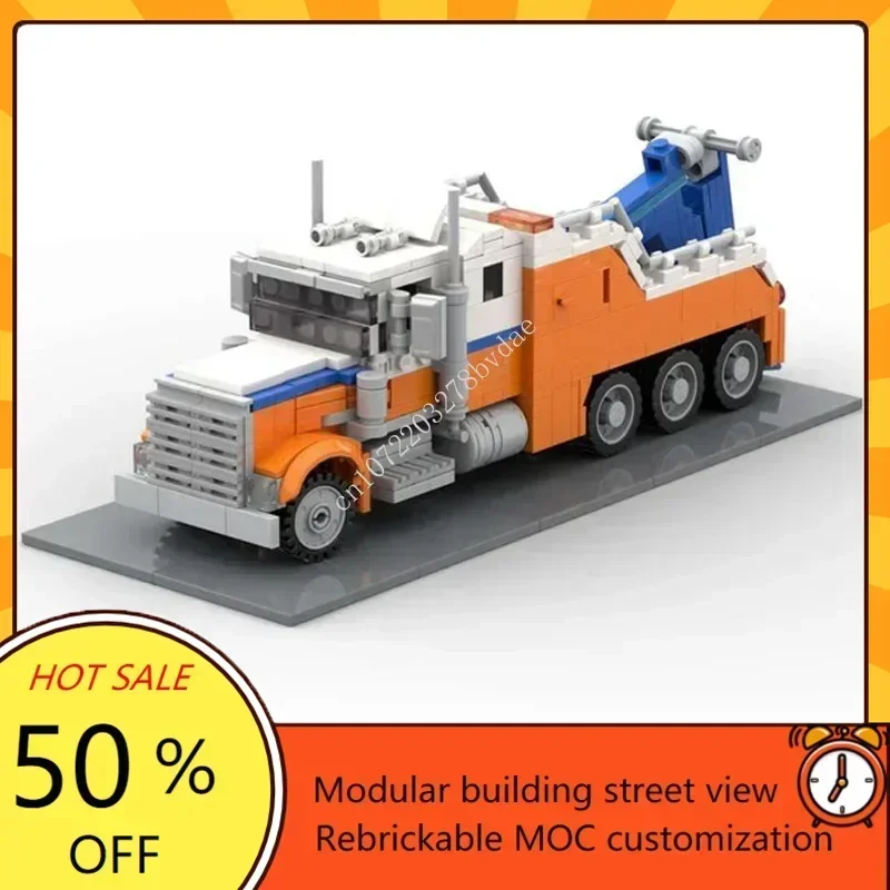549 шт. MOC городской транспорт гигантский эвакуатор на заказ головоломка DIY праздничная образовательная сборная игрушка креативный подарок на день рождения детский возраст
549 шт. MOC городской транспорт гигантский эвакуатор на заказ головоломка DIY праздничная образовательная сборная игрушка креативный подарок на день рождения детский возраст