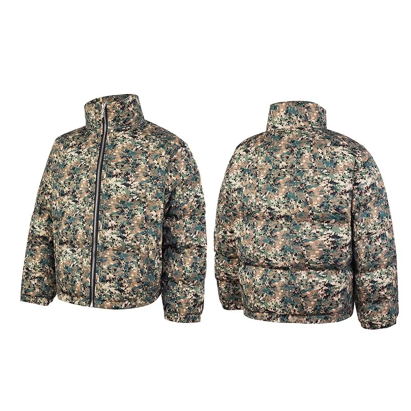 2024 Thug Club winter men's casual loose warm stand up collar camouflage cotton jacket WY1002
2024 Thug Club winter men's casual loose warm stand up collar camouflage cotton jacket WY1002