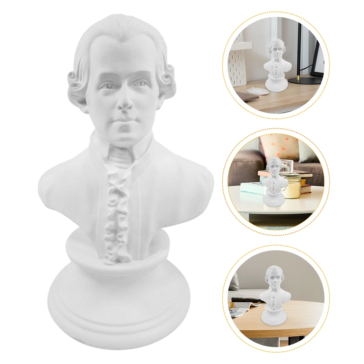 Resin Figure Sculpture Statue Classic Design Uncommon Taste Personality Reveal Hallway Study Room Cabinet Exhibition 
Resin Figure Sculpture Statue Classic Design Uncommon Taste Personality Reveal Hallway Study Room Cabinet Exhibition