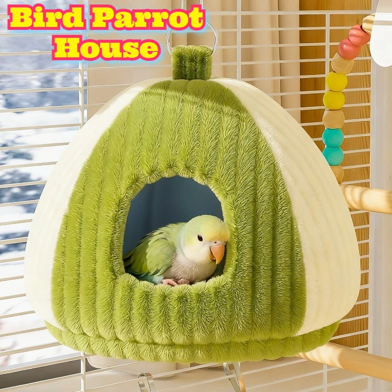 Bird Parrot Warm House Cotton Thickened Insulation Winter Sleeping Nest Breeding Box Small Pets Budgies Lovebirds Comfort Design
Bird Parrot Warm House Cotton Thickened Insulation Winter Sleeping Nest Breeding Box Small Pets Budgies Lovebirds Comfort Design