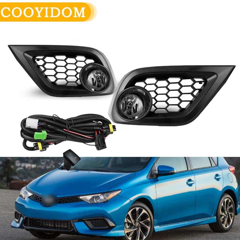 Чехлы с отверстиями для переднего бампера для Toyota COROLLA IM 2016 2017 2018 противотуманный светильник с рамкой
Чехлы с отверстиями для переднего бампера для Toyota COROLLA IM 2016 2017 2018 противотуманный светильник с рамкой