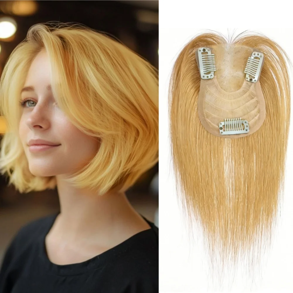 Blonde Human Hair Topper For Women Clips In Hair Toppers Human Hair Wigs Natural Straight Hair Women Hairpieces 30cm Hair
Blonde Human Hair Topper For Women Clips In Hair Toppers Human Hair Wigs Natural Straight Hair Women Hairpieces 30cm Hair