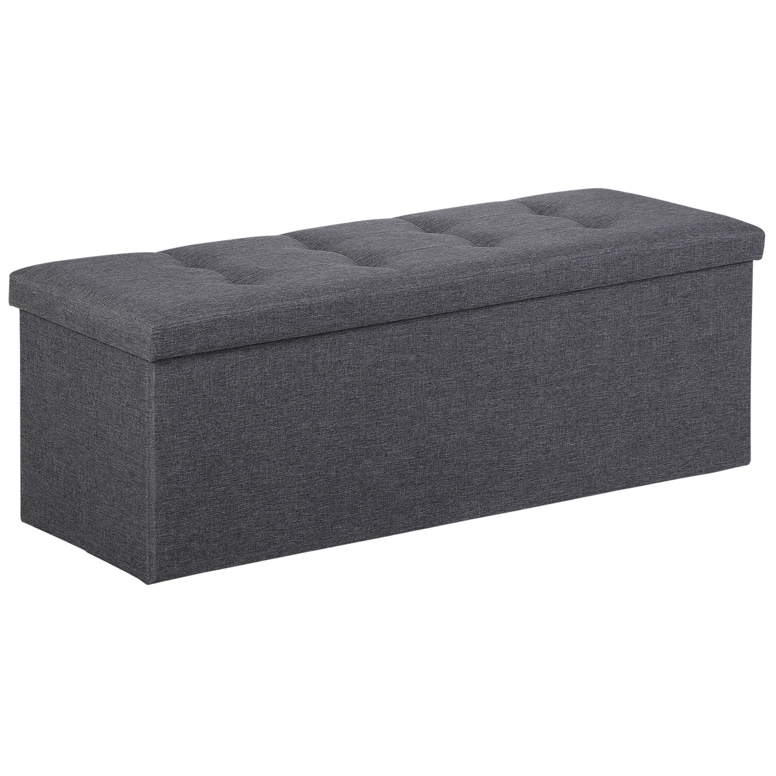 43" Folding Storage Ottoman Bench Foot Rest Storage Chest w/Divider for Bedroom
43" Folding Storage Ottoman Bench Foot Rest Storage Chest w/Divider for Bedroom
