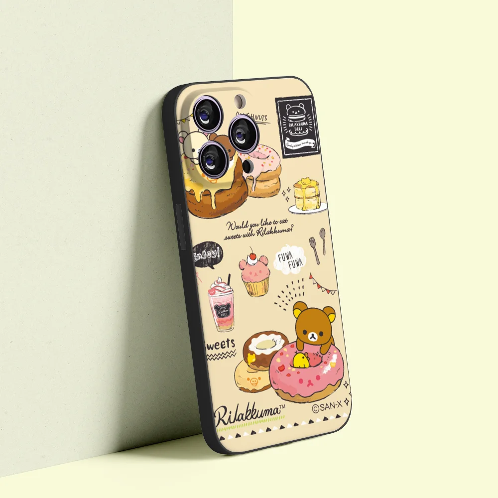 Rilakkuma Cute Phone Case For IPhone16 15 14 13 12 Mini 11 Pro XS Max X XR SE5 6 7 8 Plus Soft Silicone Cover
Rilakkuma Cute Phone Case For IPhone16 15 14 13 12 Mini 11 Pro XS Max X XR SE5 6 7 8 Plus Soft Silicone Cover