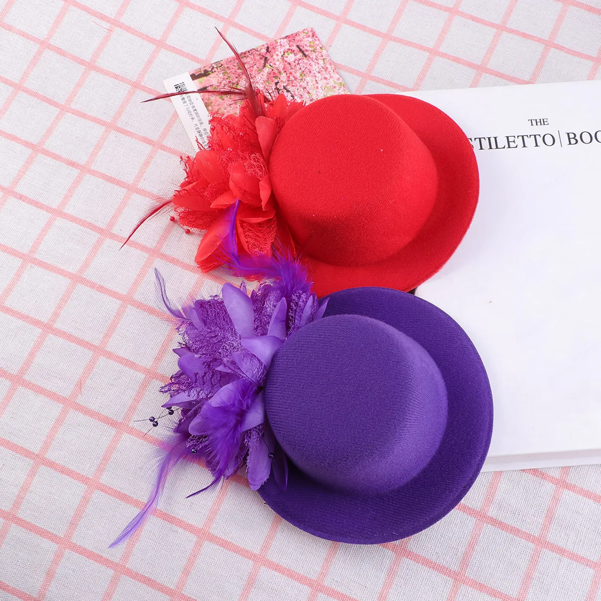 13 см мини-шпилька с фиолетовым цветком, марлевая сетчатая пряжа, заколка для волос для свадебной вечеринки, элегантные свадебные аксессуары, заколки для волос в шляпе 
13 см мини-шпилька с фиолетовым цветком, марлевая сетчатая пряжа, заколка для волос для свадебной вечеринки, элегантные свадебные аксессуары, заколки для волос в шляпе