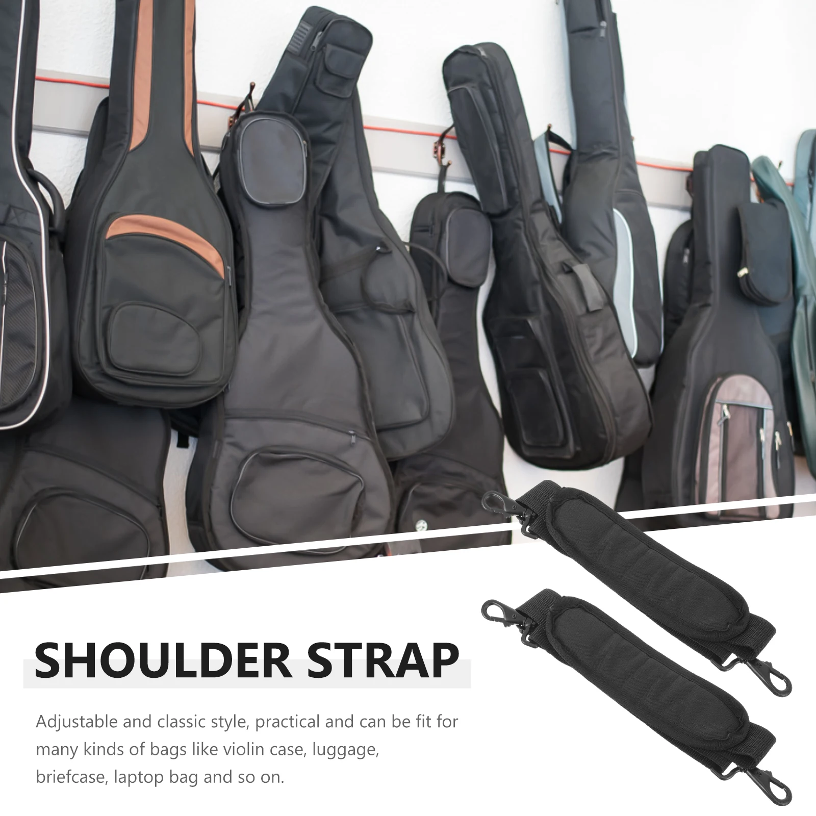 2pcs Bag Straps Shoulder Strap Replacement Padded Cushion for Handbags Luggage Messenger Bags Travel Lightweight Adjustable
2pcs Bag Straps Shoulder Strap Replacement Padded Cushion for Handbags Luggage Messenger Bags Travel Lightweight Adjustable