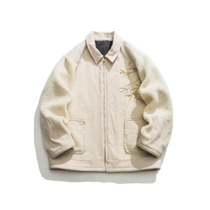 2026 Autumn Men Chinese Style Vintage Lamb Velvet Jacket Mens Corduroy Retro Coat Men Lamb Wool Patchwork Jackets Outerwear
2026 Autumn Men Chinese Style Vintage Lamb Velvet Jacket Mens Corduroy Retro Coat Men Lamb Wool Patchwork Jackets Outerwear