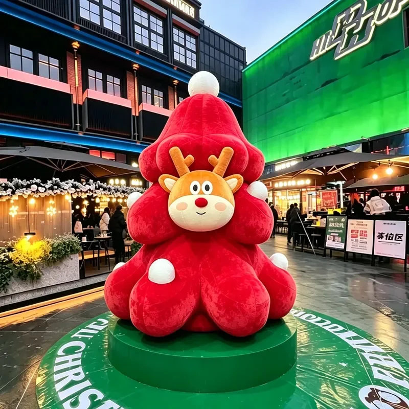 Custom Outdoor Luxury Inflatable Christmas Decoration Waterproof Inflatable Christmas Tree with Deer Head for Christmas
Custom Outdoor Luxury Inflatable Christmas Decoration Waterproof Inflatable Christmas Tree with Deer Head for Christmas