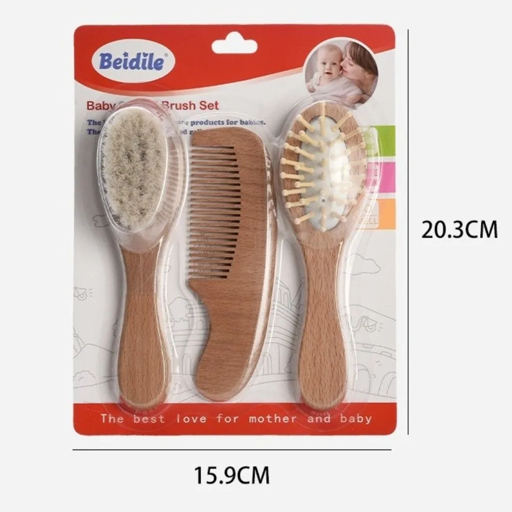 High Quality Wooden Handle Brush Set Soft Bristle Multifunctional Shampoo Brush Scalp Cleaning Brush Hair Care
High Quality Wooden Handle Brush Set Soft Bristle Multifunctional Shampoo Brush Scalp Cleaning Brush Hair Care