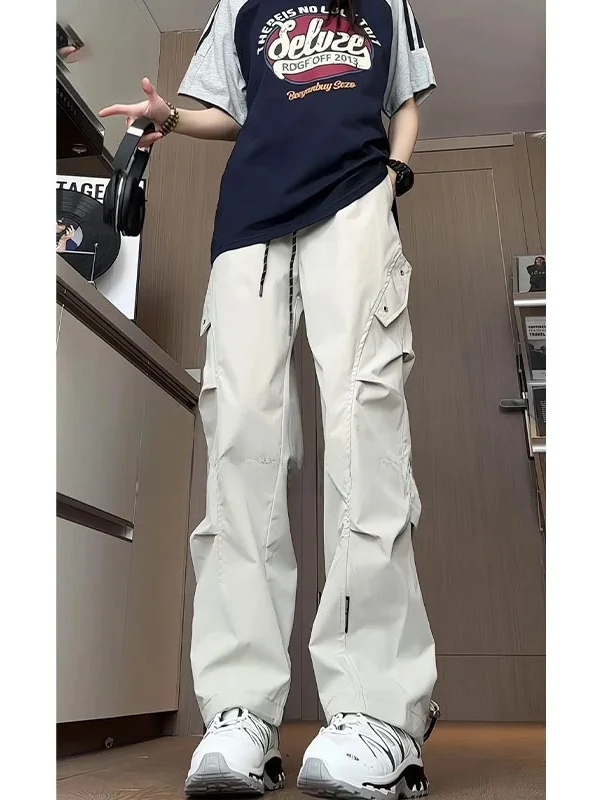 Американские летние мужские брюки-карго с плиссировкой, тонкие, быстросохнущие, свободного кроя, больших размеров, повседневные
Американские летние мужские брюки-карго с плиссировкой, тонкие, быстросохнущие, свободного кроя, больших размеров, повседневные