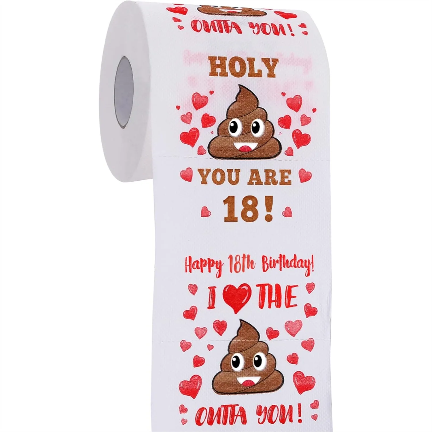 18th Birthday Gifts for Boys or Girls - Funny Prank Toilet Paper Roll with Humorous Messages, Novelty Party Supplies and
18th Birthday Gifts for Boys or Girls - Funny Prank Toilet Paper Roll with Humorous Messages, Novelty Party Supplies and