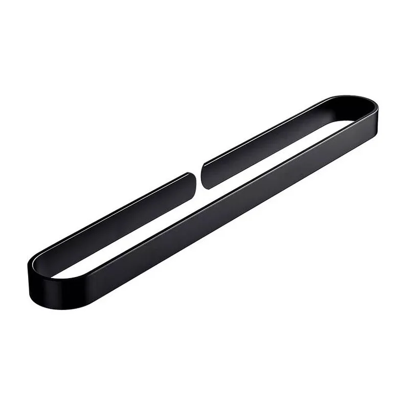 American style towel ring black space aluminum 30/40/50cm towel pole, simple nail free bathroom towel pole
American style towel ring black space aluminum 30/40/50cm towel pole, simple nail free bathroom towel pole