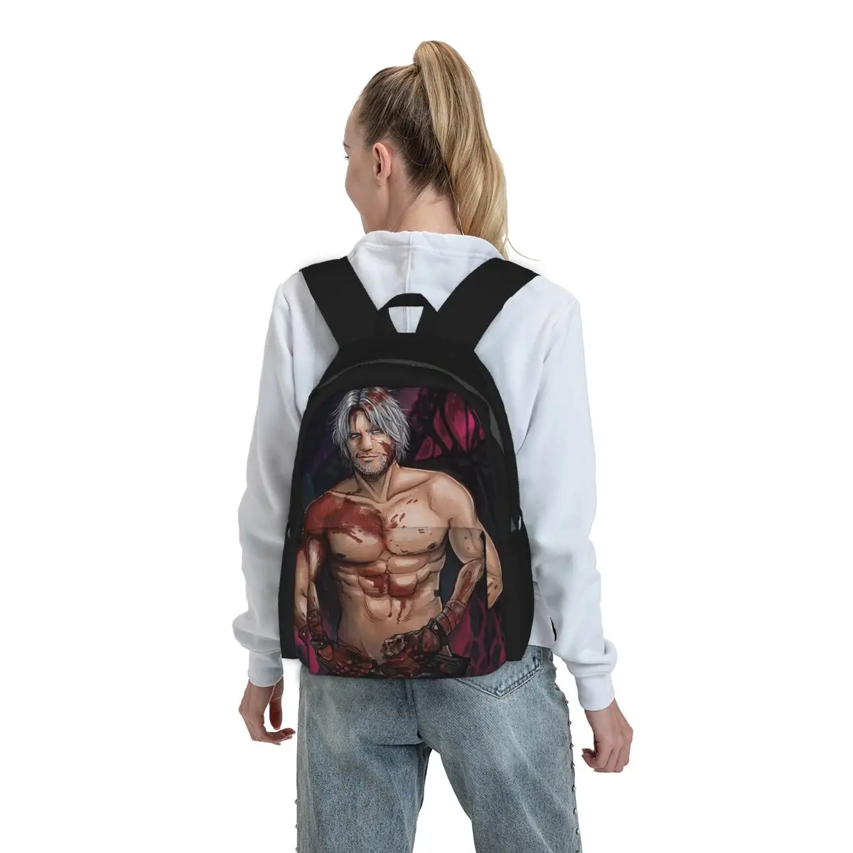 Dante Devil May Cry 5 Classic Backpack Boys Girls BookBag Kids School Bag Computer Shoulder Bags for Men Women
Dante Devil May Cry 5 Classic Backpack Boys Girls BookBag Kids School Bag Computer Shoulder Bags for Men Women