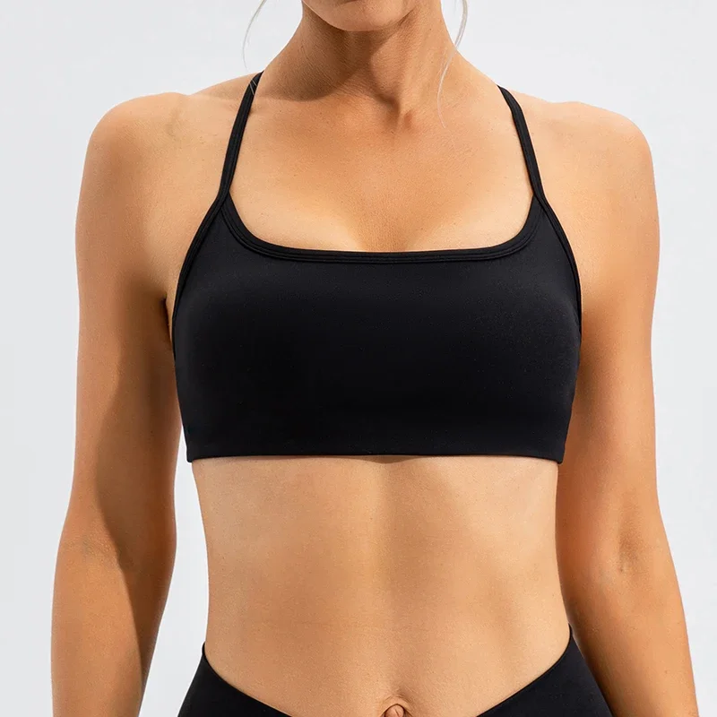 Sexy Cross Back Fitness Yoga Bra Lady Solid Color Sports Tops Gathered Sportswear for Women Gym Workout Underwear
Sexy Cross Back Fitness Yoga Bra Lady Solid Color Sports Tops Gathered Sportswear for Women Gym Workout Underwear