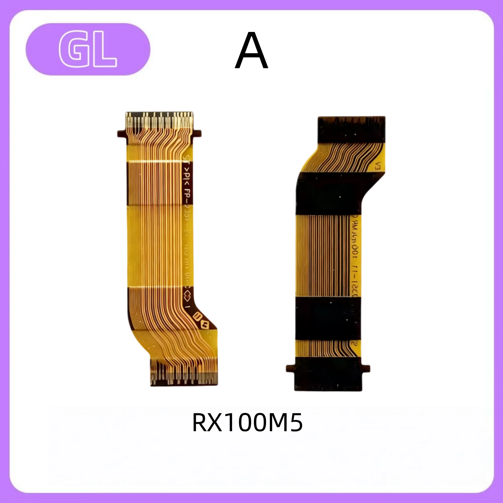 for Sony RX100M5, RX100M6, RX100M7, Eyepiece to Flash Board Flex Cable, Eyepiece Flex Cable, Viewfinder Flex Cable
for Sony RX100M5, RX100M6, RX100M7, Eyepiece to Flash Board Flex Cable, Eyepiece Flex Cable, Viewfinder Flex Cable