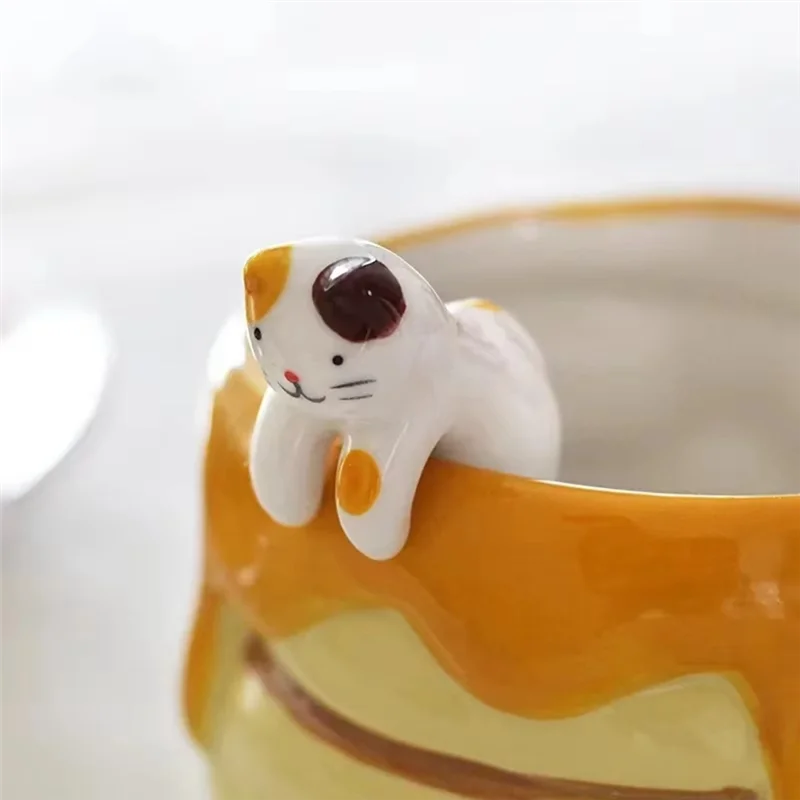 ABFY-Cute Animal Spoon Hanging Coffee Dessert Spoon Cartoon Cat Spoon Unique Cat Hanging Spoon Kitchen Tools
ABFY-Cute Animal Spoon Hanging Coffee Dessert Spoon Cartoon Cat Spoon Unique Cat Hanging Spoon Kitchen Tools