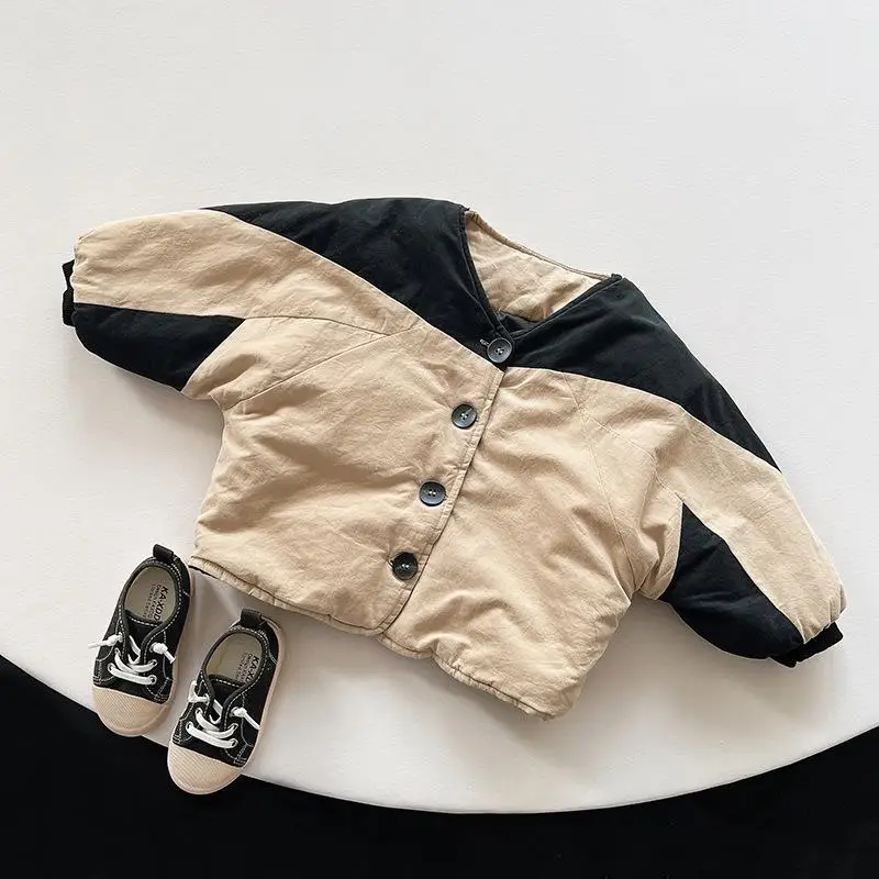 Winter New Children Long Sleeve Warm Coat Plus Velvet Thicken Girls Vintage Cardigan Baby Boys Cotton Padded Jacket Kids Clothes
Winter New Children Long Sleeve Warm Coat Plus Velvet Thicken Girls Vintage Cardigan Baby Boys Cotton Padded Jacket Kids Clothes