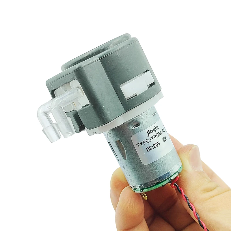 JYPDM-4E Mini 365 Peristaltic Dosing Pump DC 12V 18V 20V 24V Micro Self-priming Suction Water Liquid Pump Lab Metering Pump
JYPDM-4E Mini 365 Peristaltic Dosing Pump DC 12V 18V 20V 24V Micro Self-priming Suction Water Liquid Pump Lab Metering Pump