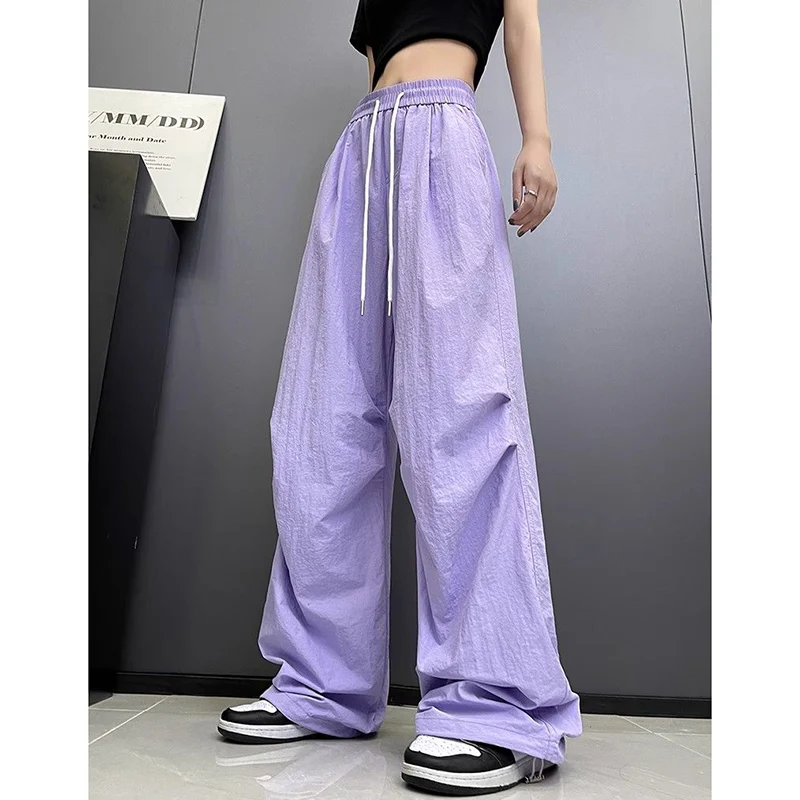 Lady Rose Red High Waist Pants Female Baggy Straight Leg Trousers Hot Sale Girls Korean Fashion Solid Cargo Pants
Lady Rose Red High Waist Pants Female Baggy Straight Leg Trousers Hot Sale Girls Korean Fashion Solid Cargo Pants