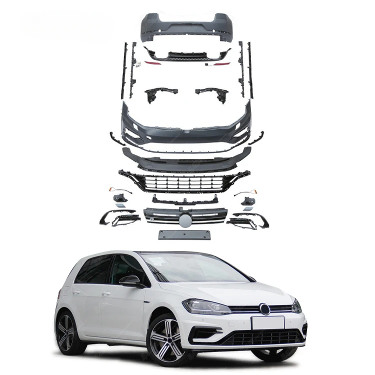 High Quality 7.5 R Style Body Kit For Volkswagen VW Golf 7 With Front Lip Front Rear Bumper Side Skirts
High Quality 7.5 R Style Body Kit For Volkswagen VW Golf 7 With Front Lip Front Rear Bumper Side Skirts
