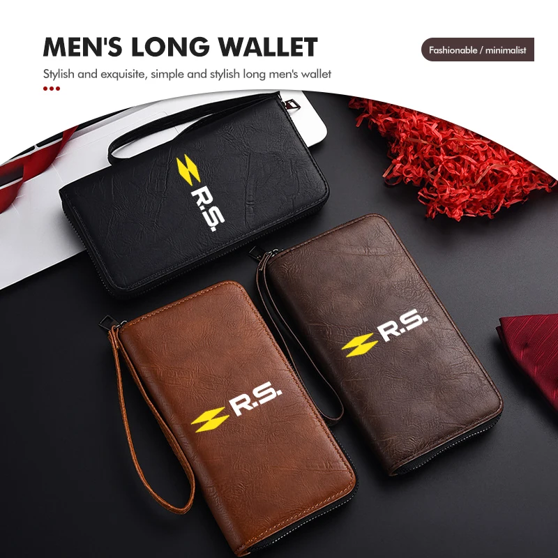 For Renault Men's Wallet Long Fashion Leather Card Coins Holder Wallets Clio Arkana Captur Twingo Talisman RS Logan Duster
For Renault Men's Wallet Long Fashion Leather Card Coins Holder Wallets Clio Arkana Captur Twingo Talisman RS Logan Duster