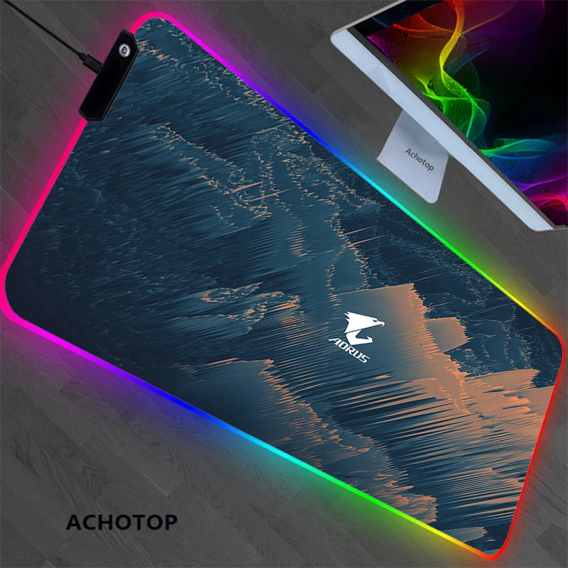 COOL Aorus Mousepad Gamer Office Mat Mouse Pad Light Gaming Room Accessories Desk Mat Art Keyboard Mats Mausepad PC Gamer Cute
COOL Aorus Mousepad Gamer Office Mat Mouse Pad Light Gaming Room Accessories Desk Mat Art Keyboard Mats Mausepad PC Gamer Cute