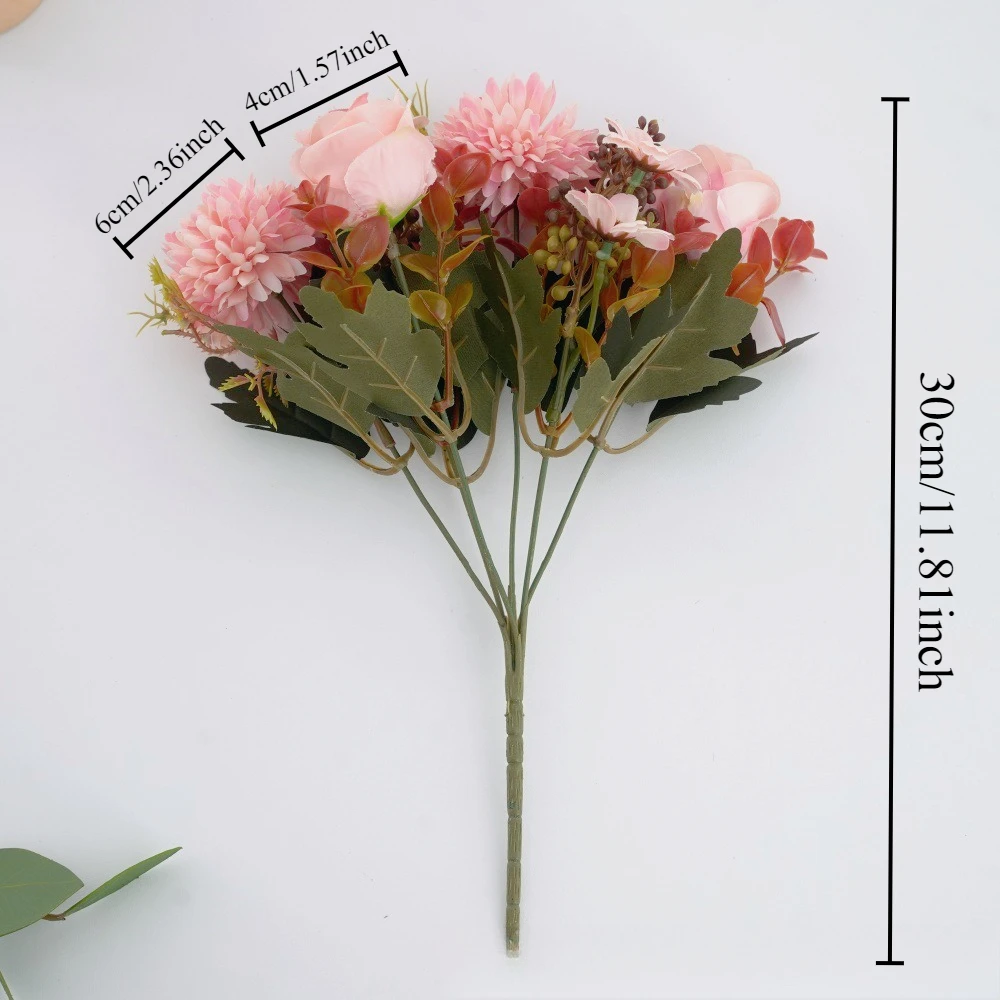 4PCS Rose Artificial Flowers Wedding Home Room Festival Decoration Wreaths bridal bouquet Dining table vase Photography Props
4PCS Rose Artificial Flowers Wedding Home Room Festival Decoration Wreaths bridal bouquet Dining table vase Photography Props