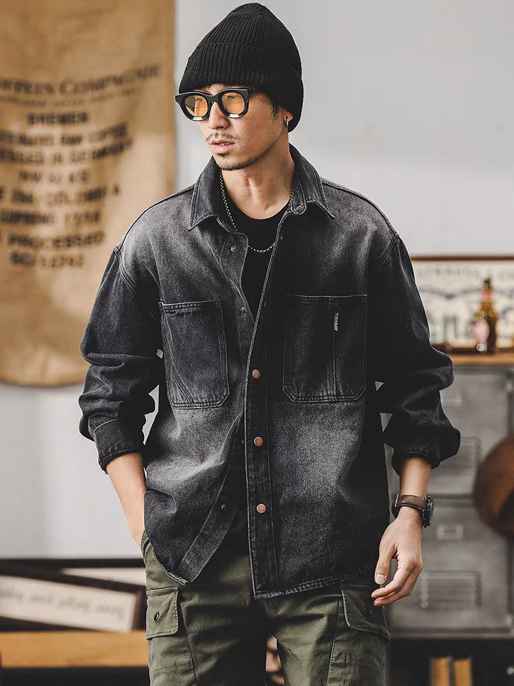 Американская рабочая одежда Sle, джинсовая куртка, мужская длинная све, весна-осень, новый бренд Sle в стиле ретро, модная молодежная свободная посадка...
Американская рабочая одежда Sle, джинсовая куртка, мужская длинная све, весна-осень, новый бренд Sle в стиле ретро, модная молодежная свободная посадка...