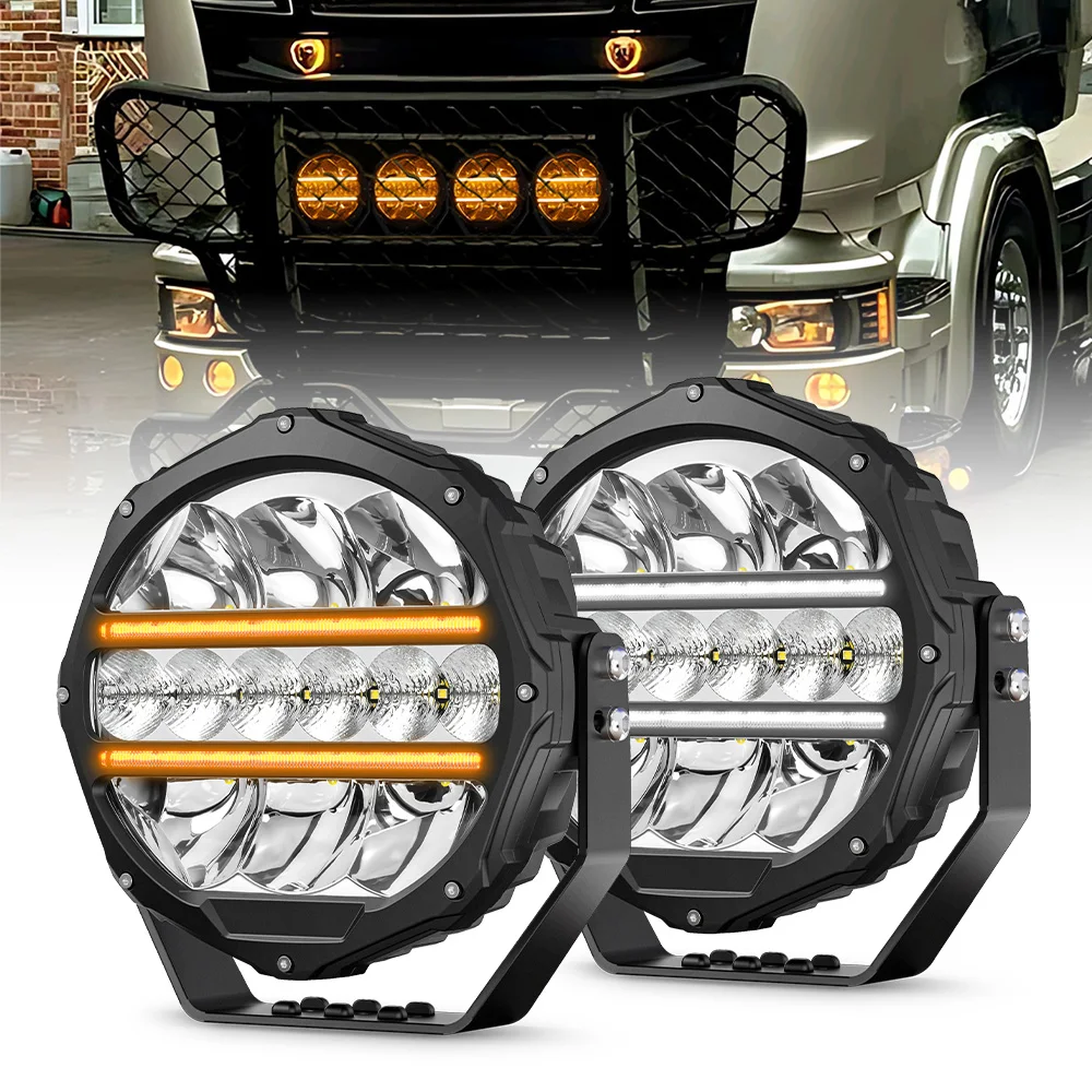 Car Exterior Lights Bumper Front High Power 9inch Led Spot Driving Work Light Offroad With Turn Signal Position for Truck Suv
Car Exterior Lights Bumper Front High Power 9inch Led Spot Driving Work Light Offroad With Turn Signal Position for Truck Suv