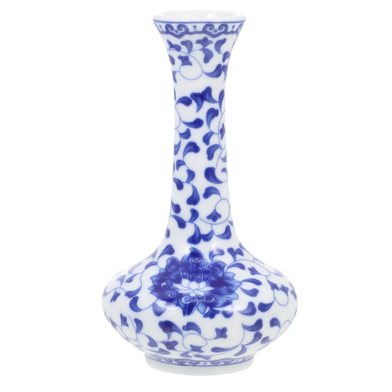 Blue and White Porcelain Vase Home Ceramic Plant Decoration Ceramics Flower Container
Blue and White Porcelain Vase Home Ceramic Plant Decoration Ceramics Flower Container