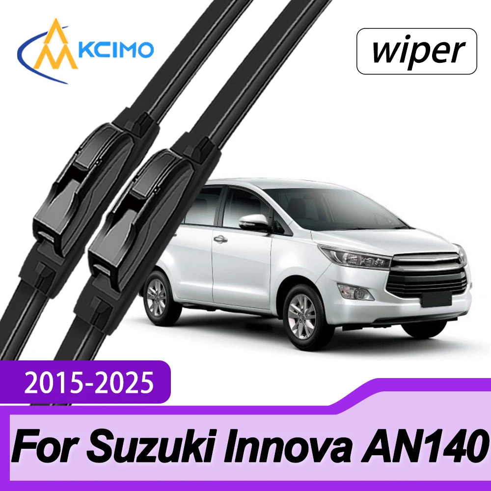 Frameless Windshield Wiper Blades Fit For Suzuki Innova AN140 2015-2025 High Quality Silent Car Windscreen Wipers
Frameless Windshield Wiper Blades Fit For Suzuki Innova AN140 2015-2025 High Quality Silent Car Windscreen Wipers