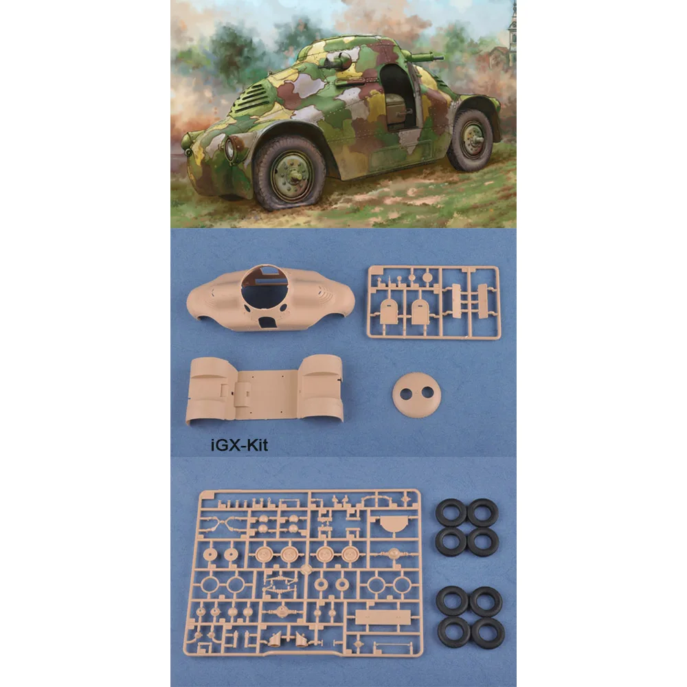 Hobbyboss 83888 1/35 Scale PA2 PA-2 Turtle Armored Car Vehicle Hobby Craft Plastic Assembly Model Building Kit
Hobbyboss 83888 1/35 Scale PA2 PA-2 Turtle Armored Car Vehicle Hobby Craft Plastic Assembly Model Building Kit