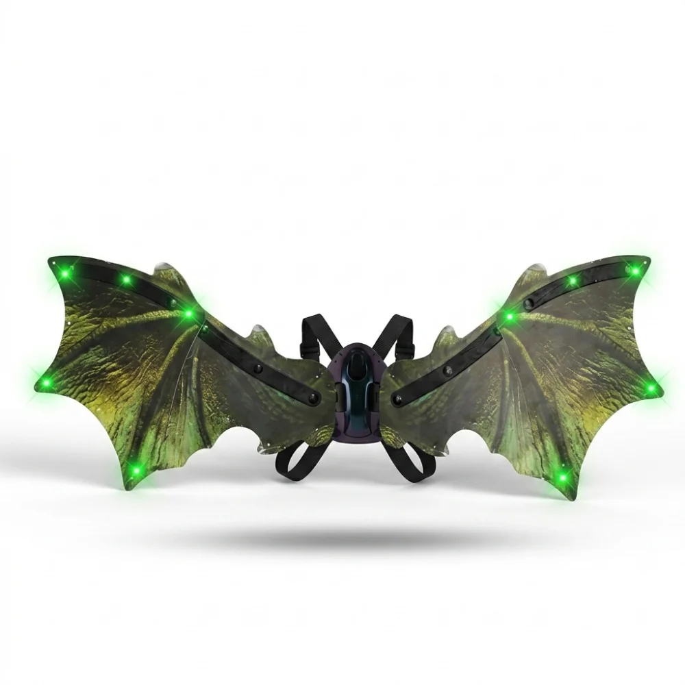 Electric Dinosaur Wings Moving Glowing Butterfly Costume Prop for Kids Halloween Cosplay Back Birthday Wholesale Factory
Electric Dinosaur Wings Moving Glowing Butterfly Costume Prop for Kids Halloween Cosplay Back Birthday Wholesale Factory