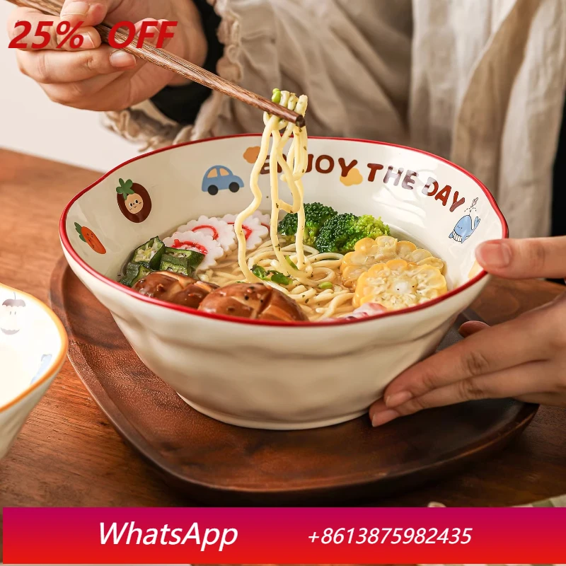 LTT cute hat noodle bowl personal exclusive exquisite ramen bowl eat instant noodles big bowl
LTT cute hat noodle bowl personal exclusive exquisite ramen bowl eat instant noodles big bowl